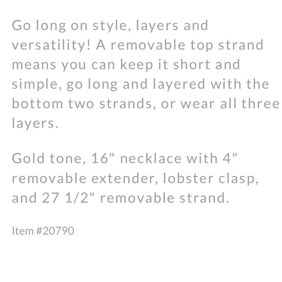 NIB - PRICE DROP!!! Brand new PD Upper Level Gold Necklace - Picture 4 of 9